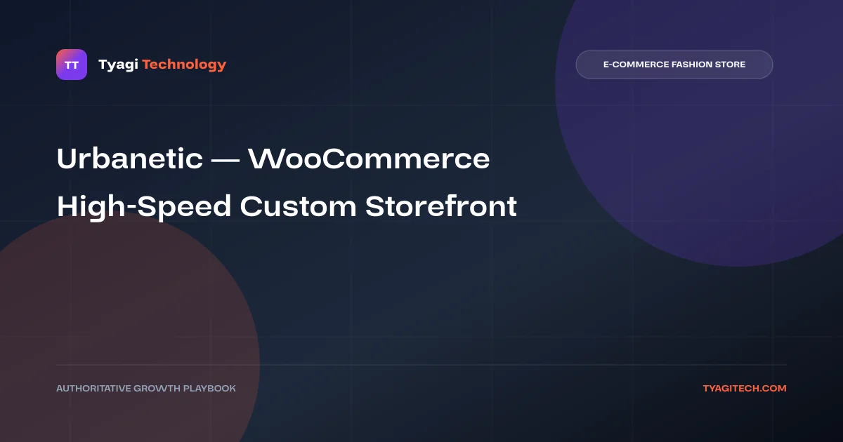 Urbanetic custom graphic apparel and e-commerce shopping experience
